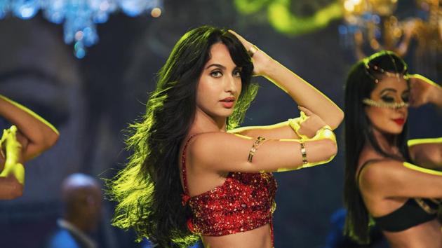 Actor Nora Fatehi is seen in the song Dilbar from the movie Satyameva Jayate.