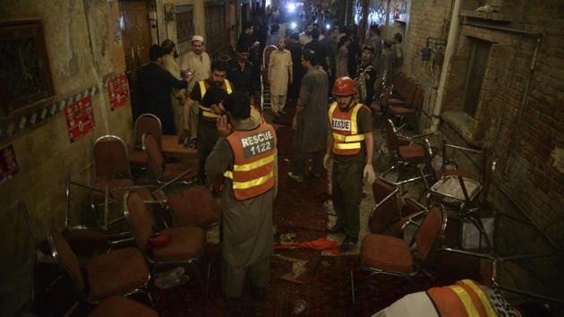 This was the third terrorist attack on an election rally in Pakistan ahead of the general elections. (AP File Photo) This was the third terrorist attack on an election rally in Pakistan ahead of the general elections. (AP File Photo)
