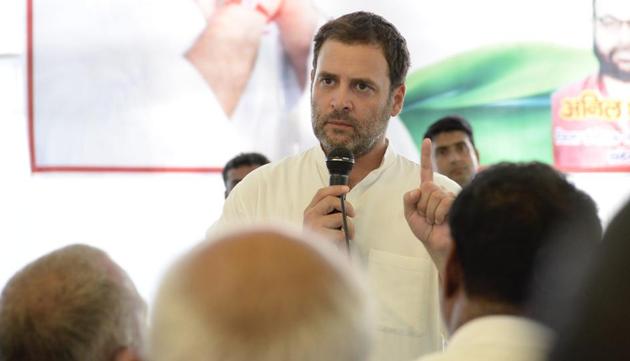 Rahul Gandhi mocked PM Modi saying his ‘no agenda’ China visit had a ‘Chinese hidden agenda’. (PTI/File Photo) Rahul Gandhi mocked PM Modi saying his ‘no agenda’ China visit had a ‘Chinese hidden agenda’. (PTI/File Photo)
