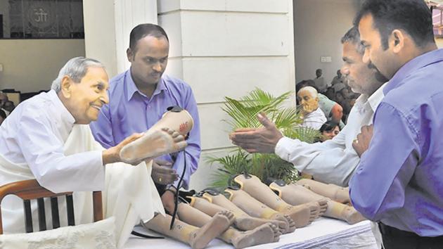 The certificate course in disability- awareness and inclusion, was part of Dada Vaswani’s centenary year celebrations as he was to turn 100 on August 2. (HT FILE PHOTO) The certificate course in disability- awareness and inclusion, was part of Dada Vaswani’s centenary year celebrations as he was to turn 100 on August 2. (HT FILE PHOTO)