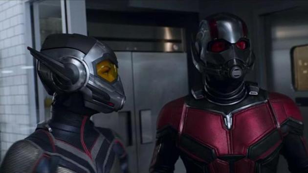 Paul Rudd and Evangeline Lilly star in Marvel’s Ant-Man and the Wasp.