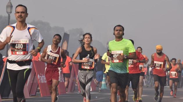 Not every run needs to count for training. It should be for fun, to feel alive. But yet, go beyond what you’ve ever done before.(Sanjeev Verma/HT PHOTO)