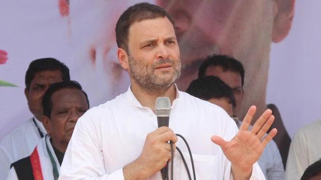 Congress president Rahul Gandhi broke his silence on the row involving Netflix series Sacred Games.(File Photo)