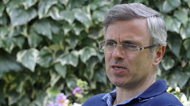 Former chief minister of Jammu and Kashmir Omar Abdullah. (HT File Photo)