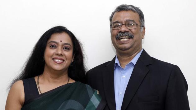 Mrinmayee Bhushan and Bhushan Vishwanath, founders of Mindfarm Novatech Private Limited (RAHUL RAUT/HT PHOTO) Mrinmayee Bhushan and Bhushan Vishwanath, founders of Mindfarm Novatech Private Limited (RAHUL RAUT/HT PHOTO)