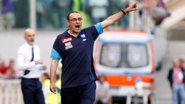 Maurizio Sarri becomes Roman Abramovich’s ninth full-time manager in his 15 years as owner of Chelsea.(Reuters) Maurizio Sarri becomes Roman Abramovich’s ninth full-time manager in his 15 years as owner of Chelsea.(Reuters)