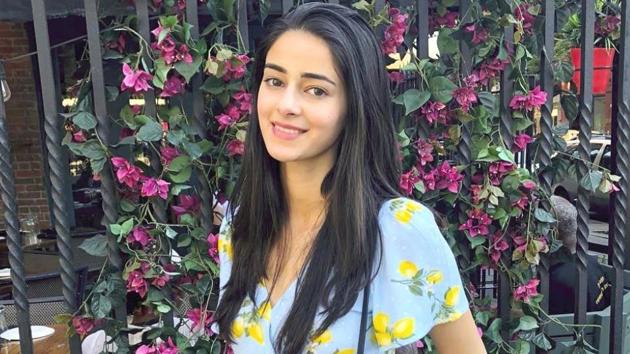 Ananya Panday proves metallic jeans are one of the easiest and chic ways to stand out. See her shiny pants below. (Instagram)