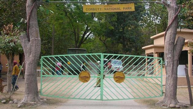 The HC had constituted a four-member empowered committee on June 14 to check and verify on ground level encroachments of land around Corbett Tiger Reserve. (HT File) The HC had constituted a four-member empowered committee on June 14 to check and verify on ground level encroachments of land around Corbett Tiger Reserve. (HT File)