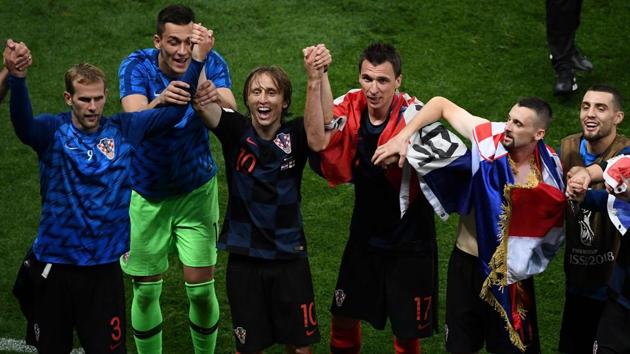 Croatia face France in FIFA World Cup 2018 final at the Luzhniki Stadium, Moscow on Sunday.(AFP)