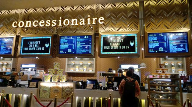 The state government, on Friday, assured that from August 1 it will ensure that food is not charged above the MRP by multiplexes. (HT File Photo) The state government, on Friday, assured that from August 1 it will ensure that food is not charged above the MRP by multiplexes. (HT File Photo)
