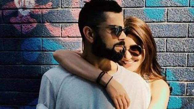 Anushka Sharma can be seen hugging husband Virat Kohli in new photo.(Instagram)