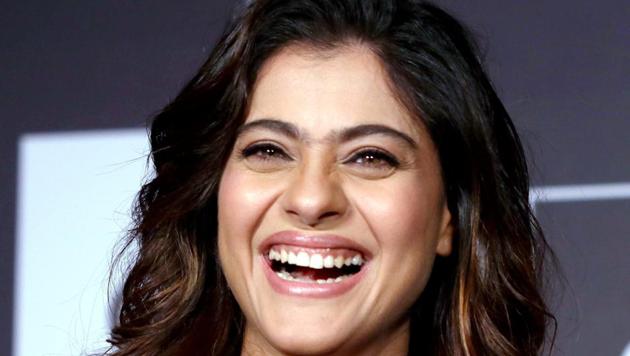 Kajol at an event in Mumbai.(PTI)