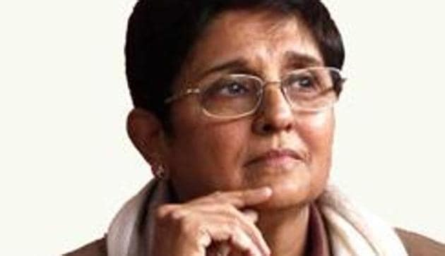 Puducherry’s Lieutenant Governor Kiran Bedi trolled over tweet on France’s FIFA World Cup victory.(HT File Photo)
