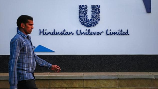 A pedestrian walks past the Hindustan Unilever Limited (HUL) headquarters in Mumbai.(REUTERS File Photo)