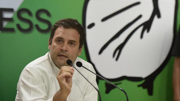 “Our PM says he’s a crusader for women’s empowerment? Time for him to rise above party politics, walk-his-talk and have the Women’s Reservation Bill passed by Parliament. The Congress offers him its unconditional support,” Rahul Gandhi said on Monday. He also said he has written a letter to the Prime Minister on the issue. (HT File) “Our PM says he’s a crusader for women’s empowerment? Time for him to rise above party politics, walk-his-talk and have the Women’s Reservation Bill passed by Parliament. The Congress offers him its unconditional support,” Rahul Gandhi said on Monday. He also said he has written a letter to the Prime Minister on the issue. (HT File)