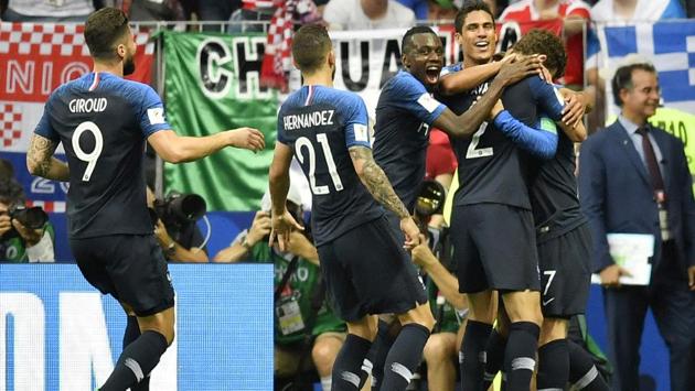 It was the first time that an own-goal was scored in the FIFA World Cup final. (AP) 