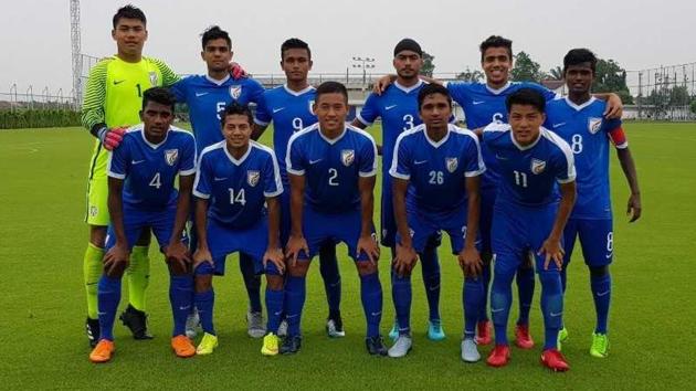 India U-16 football team held Bangkok Glass FC U-17 to a 2-2 draw on Tuesday.(AIFF)