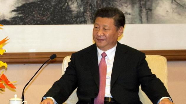 Chinese President Xi Jinping in Beijing on Monday.(Reuters photo)