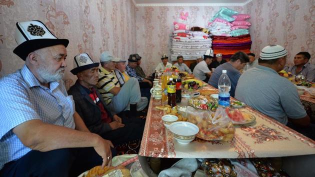 The victim’s uncle said the family should take matters into their own hands.”If laws don’t work, then we should act. Eye for an eye, blood for blood,” Seyit Kozhanaliyev said. “How did the kidnapper manage to kill her so cruelly inside the walls of a police station?” he seethed. (Vyacheslav OSELEDKO / AFP) The victim’s uncle said the family should take matters into their own hands.”If laws don’t work, then we should act. Eye for an eye, blood for blood,” Seyit Kozhanaliyev said. “How did the kidnapper manage to kill her so cruelly inside the walls of a police station?” he seethed. (Vyacheslav OSELEDKO / AFP)