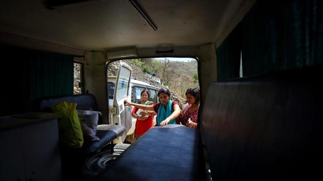 This year however, she delivered her second child in a rural health centre thanks to a small cash incentive that is getting pregnant women to hospital by paying their bus fares. The Aama Surakshya, or “protection for mothers”, programme has helped more than two million Nepali women access medical services in the impoverished country where dying in childbirth remains a very real risk. (Bikram Rai / AFP) This year however, she delivered her second child in a rural health centre thanks to a small cash incentive that is getting pregnant women to hospital by paying their bus fares. The Aama Surakshya, or “protection for mothers”, programme has helped more than two million Nepali women access medical services in the impoverished country where dying in childbirth remains a very real risk. (Bikram Rai / AFP)