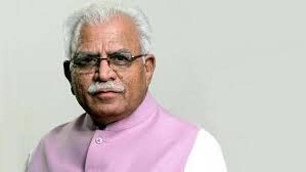 Haryana CM Manohar Lal Khattar (HT File) Haryana CM Manohar Lal Khattar (HT File)