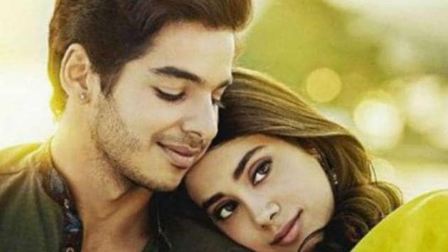 Ishaan Khatter and Janhvi Kapoor in a still from Dhadak.