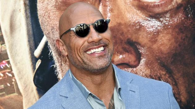 Actor Dwayne Johnson attends the Skyscraper premiere in New York. J(Evan Agostini/Invision/AP)