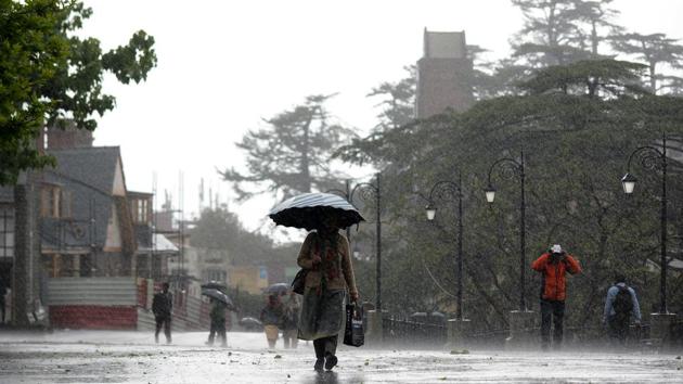 The local Met office said that Manali continued to be the coldest place in Himachal Pradesh as rain lashed some parts of the state in the last 24 hours. The high-altitude resort town also received the maximum rainfall of 28.4 mm in the last 24 hours, followed by Kufri hill station (18 mm), Shimla (10.9 mm) and Dharamshala (4.4 mm), said Manmohan Singh, director of Meteorological Centre, Shimla. (Deepak Sansta / HT File) The local Met office said that Manali continued to be the coldest place in Himachal Pradesh as rain lashed some parts of the state in the last 24 hours. The high-altitude resort town also received the maximum rainfall of 28.4 mm in the last 24 hours, followed by Kufri hill station (18 mm), Shimla (10.9 mm) and Dharamshala (4.4 mm), said Manmohan Singh, director of Meteorological Centre, Shimla. (Deepak Sansta / HT File)