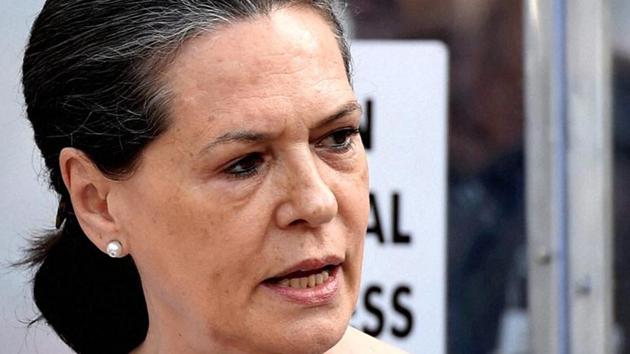 Congress president Sonia Gandhi (File photo) Congress president Sonia Gandhi (File photo)