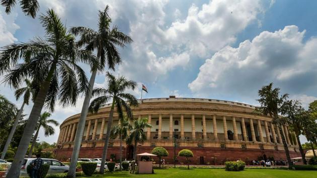 The opposition sponsored no-confidence motion against the Modi government will be taken up in the Parliament on Friday.(PTI Photo)