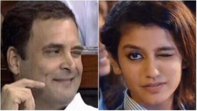 Even Priya Prakash Warrier has reacted to Rahul Gandhi’s wink.