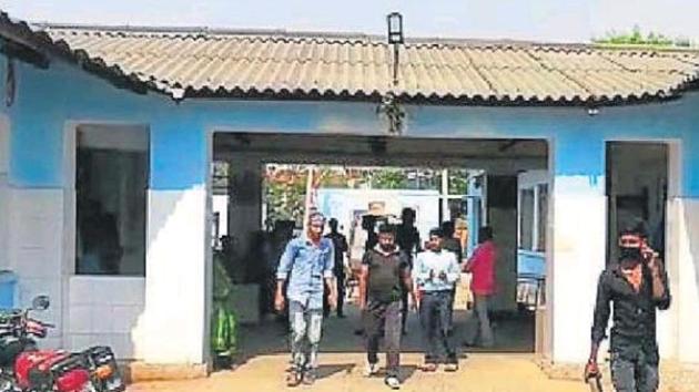 Madhepura district hospital. . (HT Photo) Madhepura district hospital. . (HT Photo)