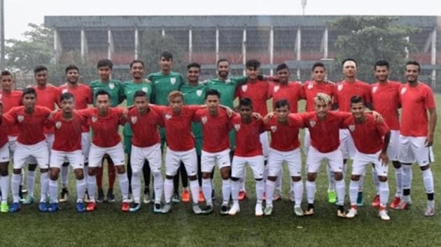 The Indian U-20 national team consists of boys who represented India in the FIFA U-17 World Cup India 2017 and the U-19 National Team. (AIFF) The Indian U-20 national team consists of boys who represented India in the FIFA U-17 World Cup India 2017 and the U-19 National Team. (AIFF)
