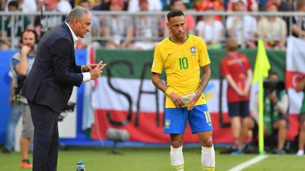 Brazil were knocked out of the FIFA World Cup 2018 by Belgium in quarter-finals.(AFP)