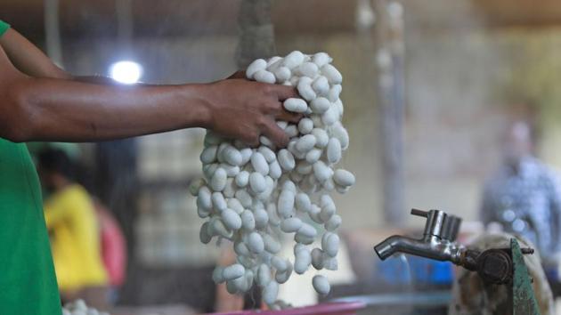 “We have hired workers from outside who know the trade. We don’t want to employ people permanently. Over-employment and unaccountability played a major role in the downfall of the factory in the past,” said managing director, Industries Limited, Javid Iqbal who is overseeing the revival process. (Waseem Andrabi / HT Photo) “We have hired workers from outside who know the trade. We don’t want to employ people permanently. Over-employment and unaccountability played a major role in the downfall of the factory in the past,” said managing director, Industries Limited, Javid Iqbal who is overseeing the revival process. (Waseem Andrabi / HT Photo)