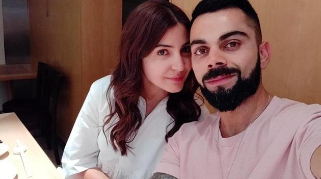Virat Kohli and Anushka Sharma posed for selfies at a dinner date. (Instagram) Virat Kohli and Anushka Sharma posed for selfies at a dinner date. (Instagram)