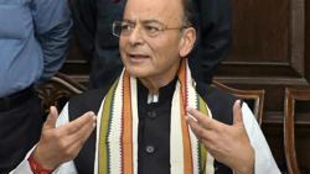 In a blog post on Facebook, Union minister Arun Jaitley was critical of Congress president Rahul Gandhi’s speech in Lok Sabha during the no-confidence motion debate on Friday.(PTI File Photo)
