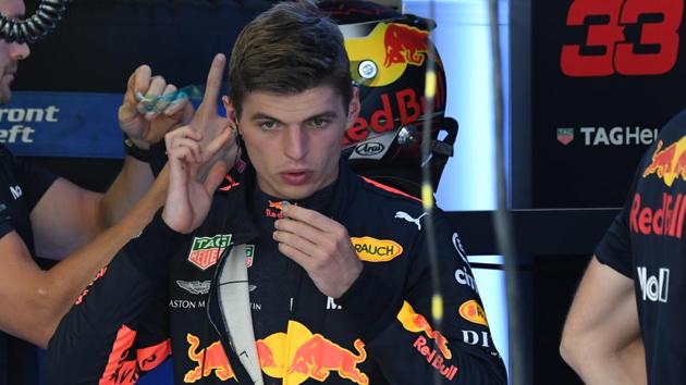 Red Bull Dutch racing driver Max Verstappen gets ready for the second free practice session ahead of the German Formula One Grand Prix at the Hockenheimring racing circuit on July 20, 2018 in Hockenheim, southern Germany. (AFP) Red Bull Dutch racing driver Max Verstappen gets ready for the second free practice session ahead of the German Formula One Grand Prix at the Hockenheimring racing circuit on July 20, 2018 in Hockenheim, southern Germany. (AFP)
