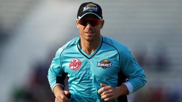 David Warner had last played for the Winnipeg Hawks in the Global T20 Canada tournament.(AFP)