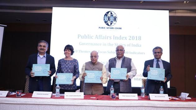 Madhya Pradesh, Jharkhand and Bihar ranked the lowest on the Public Affairs Index, indicating higher social and economic inequalities in the states. (Public Affairs Centre /Twitter) Madhya Pradesh, Jharkhand and Bihar ranked the lowest on the Public Affairs Index, indicating higher social and economic inequalities in the states. (Public Affairs Centre /Twitter)