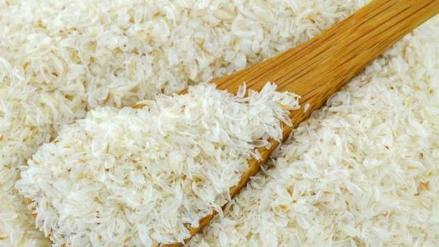 Psyllium husk, an edible water-soluble fibre, can also work wonders in this department. It helps lower cholesterol by binding with fats and bile acids, and flushing them out of the body. It is further shown to increase good cholesterol. (Shutterstock) Psyllium husk, an edible water-soluble fibre, can also work wonders in this department. It helps lower cholesterol by binding with fats and bile acids, and flushing them out of the body. It is further shown to increase good cholesterol. (Shutterstock)