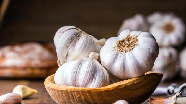 Garlic has received much attention of late for its ability to bring down cholesterol levels. It contains an active ingredient called allicin that’s thought to help with this. (Shutterstock) Garlic has received much attention of late for its ability to bring down cholesterol levels. It contains an active ingredient called allicin that’s thought to help with this. (Shutterstock)