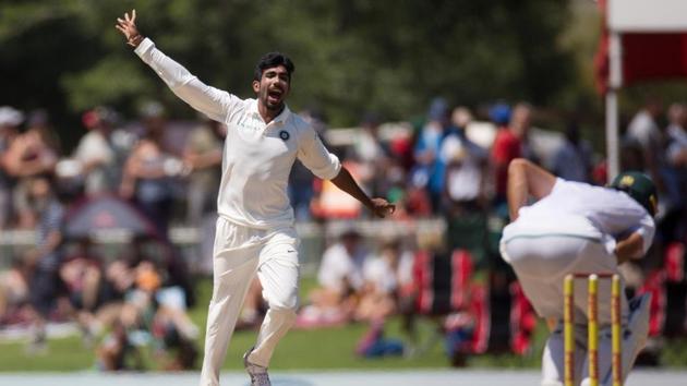 Jasprit Bumrah made his Test debut earlier this year in South Africa. (REUTERS) Jasprit Bumrah made his Test debut earlier this year in South Africa. (REUTERS)