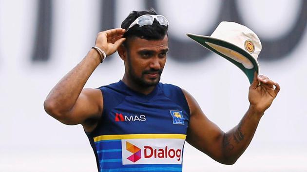 There is no allegation of misconduct against Danushka Gunathilaka, who is currently Sri Lanka’s best-performing batsman in an ongoing tour vs. South Africa.(REUTERS) There is no allegation of misconduct against Danushka Gunathilaka, who is currently Sri Lanka’s best-performing batsman in an ongoing tour vs. South Africa.(REUTERS)
