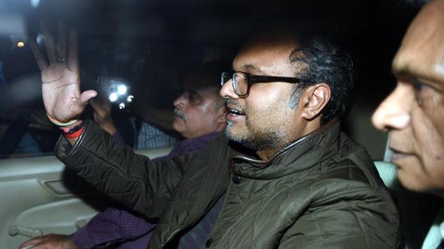 The Supreme Court on Monday allowed Karti Chidambaram, son of senior Congress leader P Chidambaram, to visit the United Kingdom, France and the United States of America from July 23 to 31, making it clear that he has to abide by the conditions imposed by it in an earlier similar order. (Sonu Mehta / HT File)