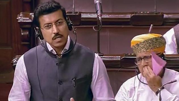 Minister of state for information and broadcasting Rajyavardhan Rathore said there is no proposal to “invade an individual’s right to privacy”.(PTI)