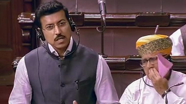 Minister of state for information and broadcasting Rajyavardhan Rathore said there is no proposal to “invade an individual’s right to privacy”.(PTI) Minister of state for information and broadcasting Rajyavardhan Rathore said there is no proposal to “invade an individual’s right to privacy”.(PTI)