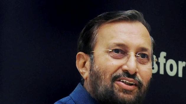 Union HRD minister Javadekar was speaking at a gas cylinder distribution event in Pune organised under the Prime Minister’s Ujwala Yojna. (HT File Photo) Union HRD minister Javadekar was speaking at a gas cylinder distribution event in Pune organised under the Prime Minister’s Ujwala Yojna. (HT File Photo)