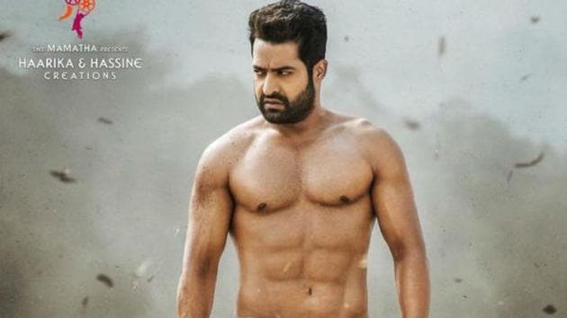 Jr NTR’s upcoming film Aravindha Sametha’s still leaked online.