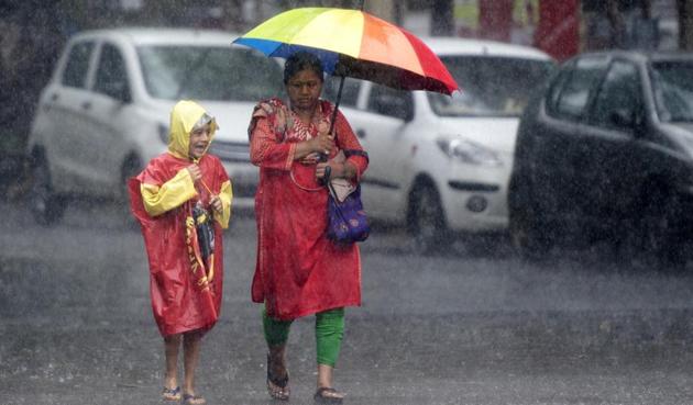 Mumbai is likely to see only light showers this week, the IMD has forecast.(Pratik Chorge/HT Photo) Mumbai is likely to see only light showers this week, the IMD has forecast.(Pratik Chorge/HT Photo)